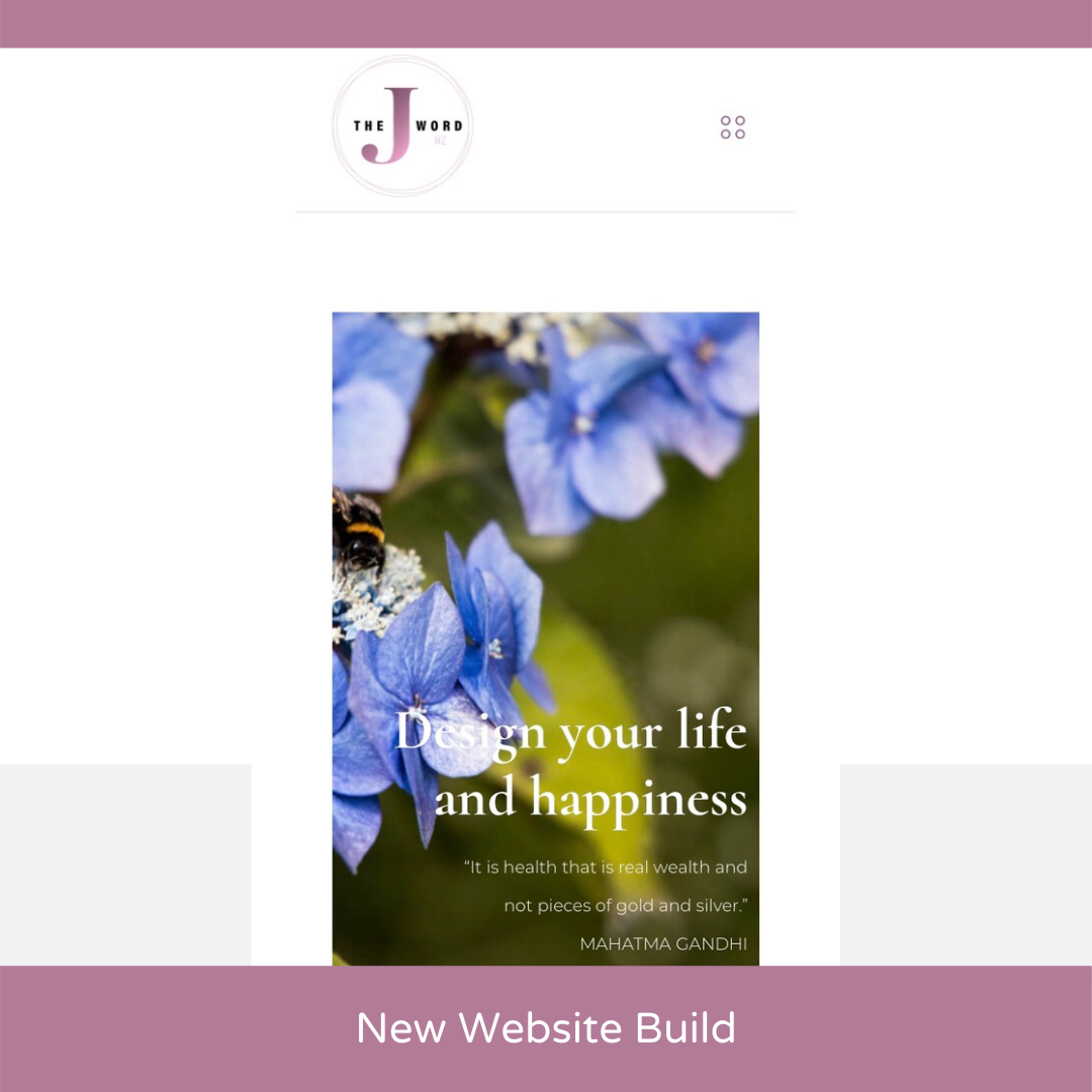 Website Build: The J Word NZ