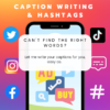 Custom Captions & Hashtags for your social media