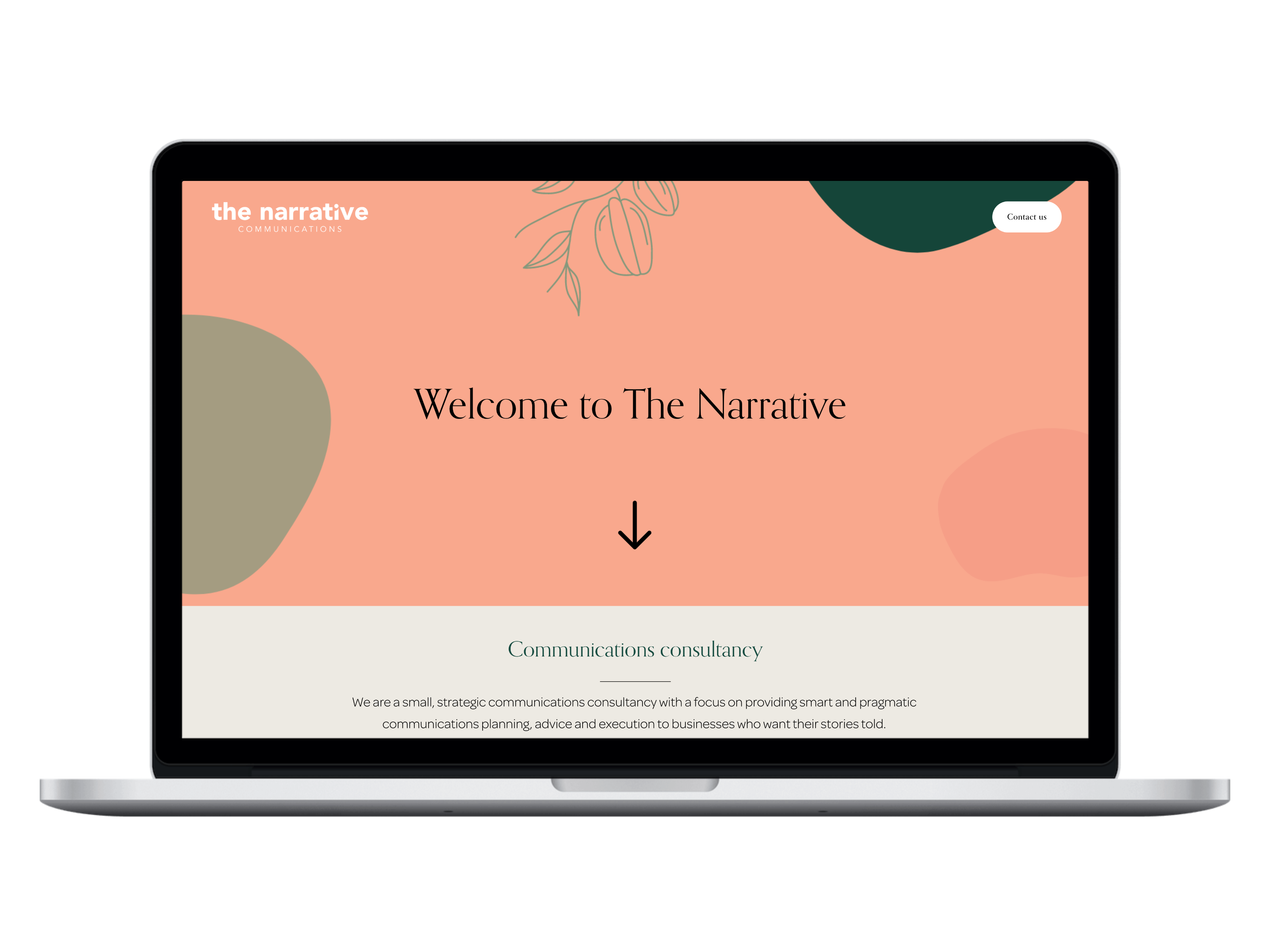 The Narrative Website Design